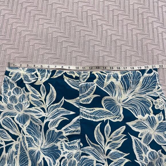 Pacific Scene green Hawaiian print swim shorts size L - Picture 6 of 8